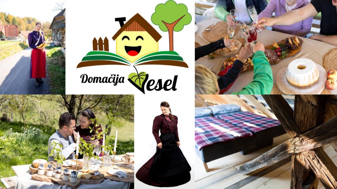 Domacija Vesel Villa Trebnje Exteriör bild